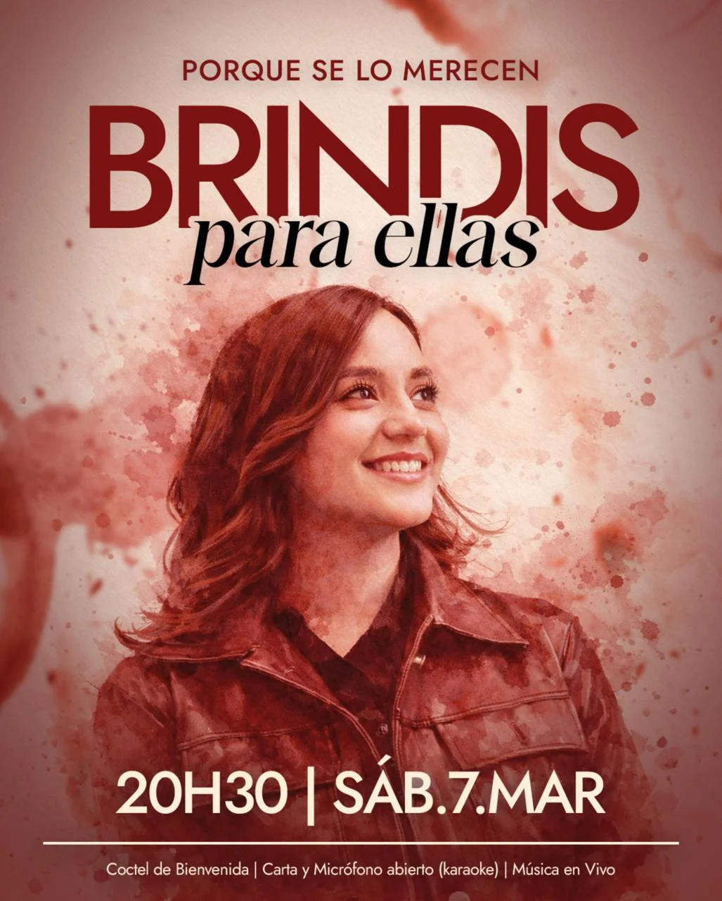 Porque se lo merecen: Únete a nuestro gran Brindis para Ellas por el Día de la Mujer